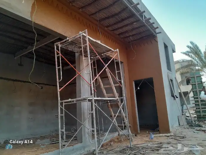 مقاول التراث الشعبي بنامن الاساس ولياسه طين وترميم البيوت ال 8
