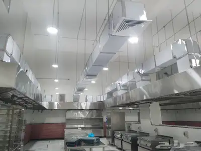 مداخن هواد المطاعم والمطابخ مغاسل ثلاثه احواض استيل 7