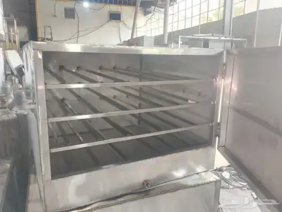 مداخن هواد المطاعم والمطابخ مغاسل ثلاثه احواض استيل 6