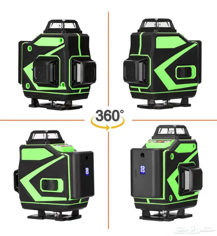 جهاز تحديد مستوى ليزر متعدد الوظائف - 16 خط ضوء راسي وافقي 1