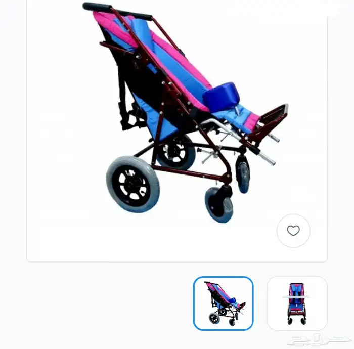 كرسي وعربه شديدي الاعاقه جديده. استخدام كم مرا. 2