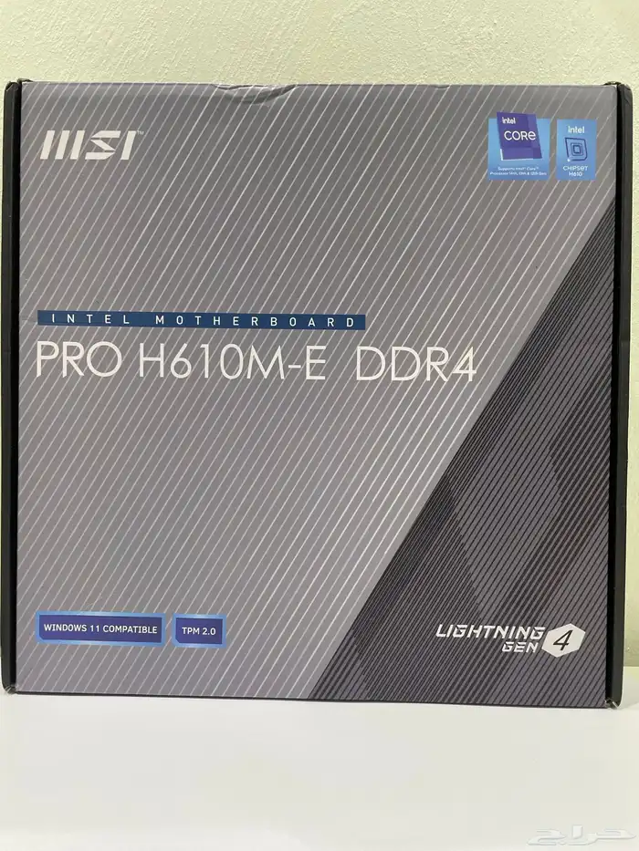 مذربورد H610-E للبيع (جديده) 0
