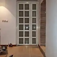 باب المنيوم دبل ذاجاج باب حمام 0