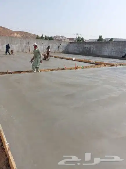 صب مروحه سطح ميول صبة ارضيات مستوداعات صبة مطبوعة ديكور 8