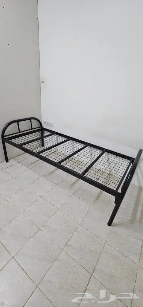 متوفر لدينا سرير دورين ب180 سرير دور واحد ب120 سرير حديد مقا 6