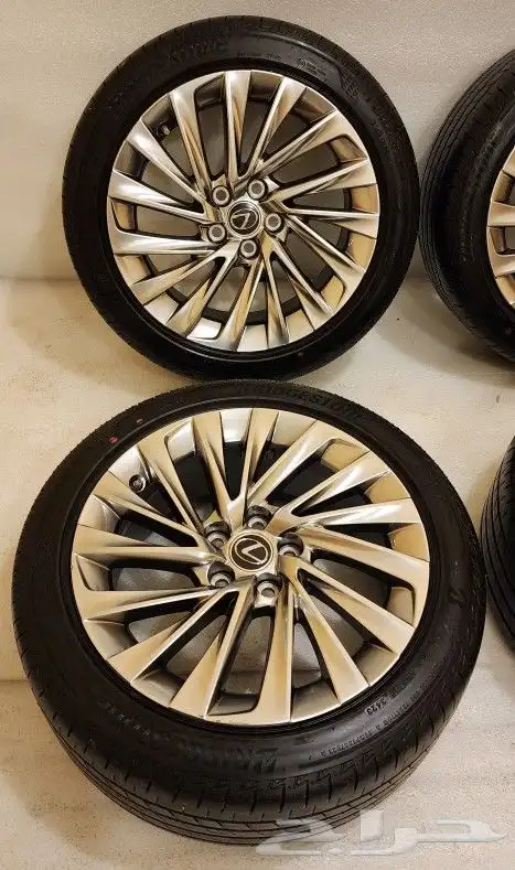 جنوط لكزس 2020 ES350 مقاس 18 اصليه وكاله 4