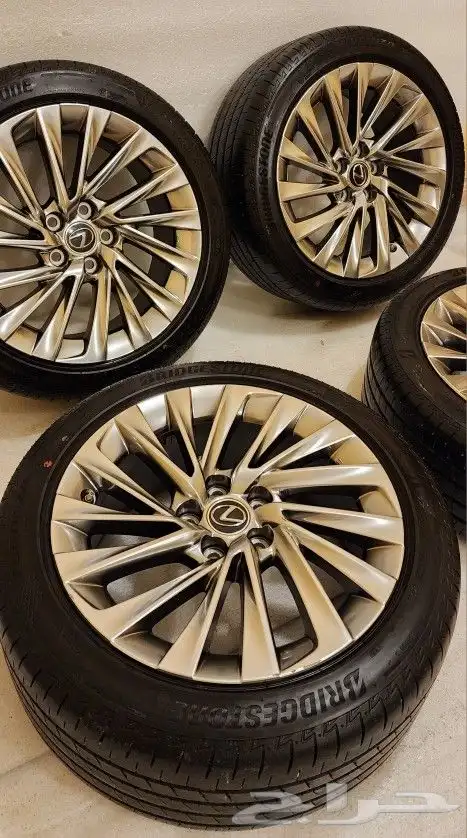 جنوط لكزس 2020 ES350 مقاس 18 اصليه وكاله 10