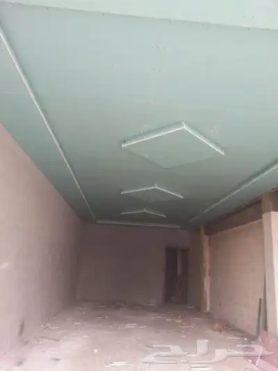 اعمال ديكورات جبس مبرد اسمنت برد حديد سقوق مستعاره 9