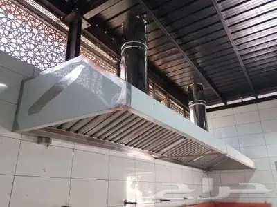 مداخن هواد المطاعم والمطابخ مغاسل ثلاثه احواض استيل 8