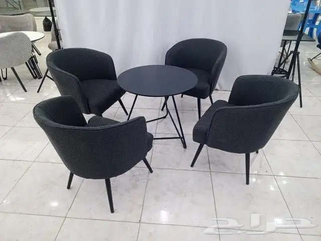 اطقم كراسي وطاولا كوفي فاخره اشكال والوان 9