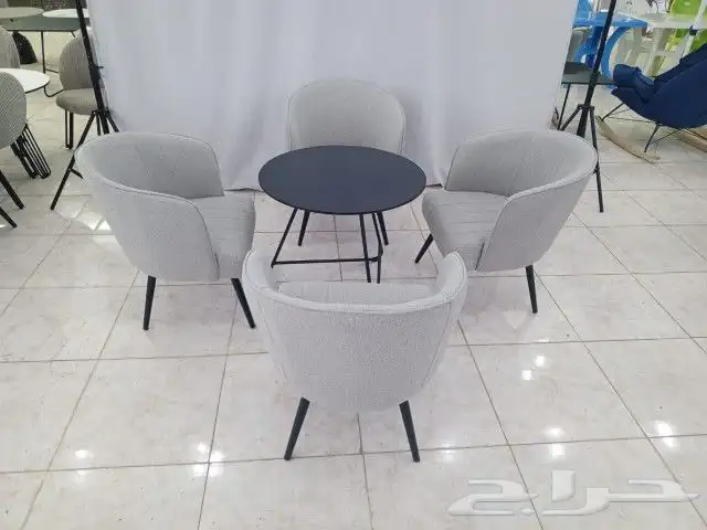 اطقم كراسي وطاولا كوفي فاخره اشكال والوان 8