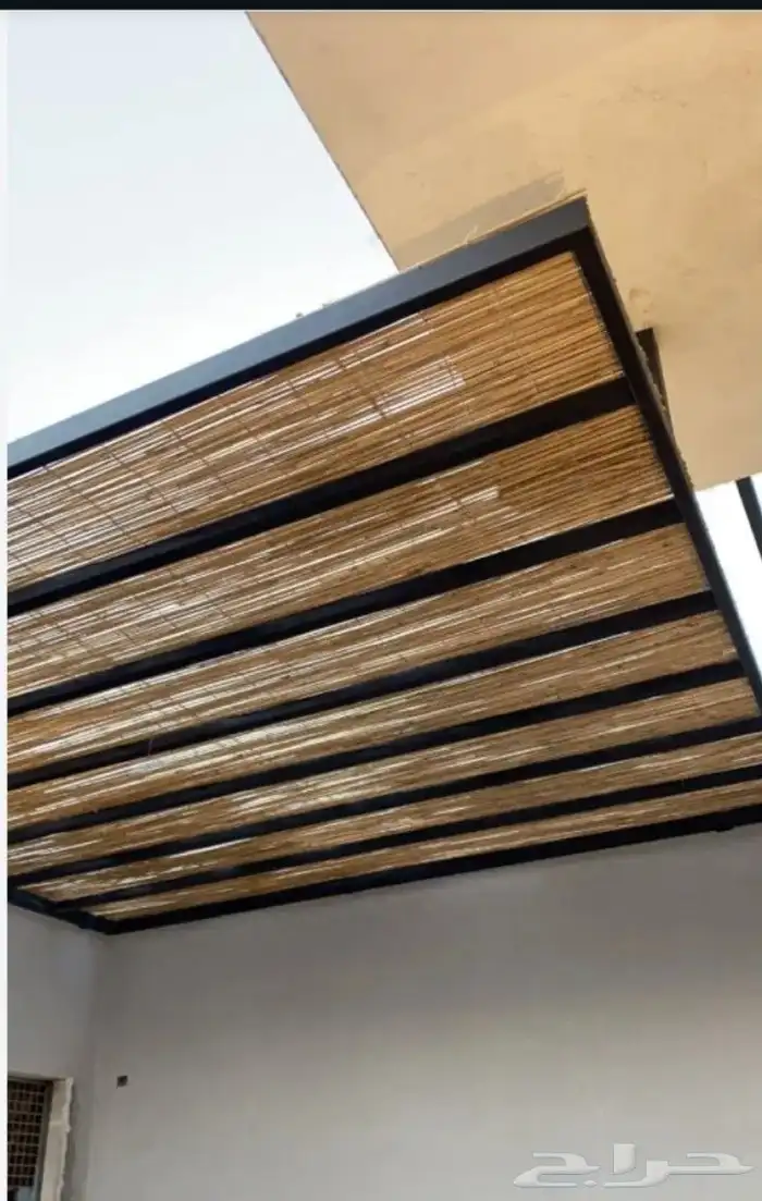 مظلات الخيزران التراثي جلسات خيزران تراثي جميل تراثي قديم 1