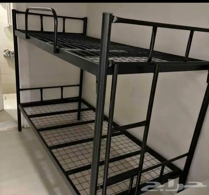 متوفر لدينا سرير دورين ب180 سرير دور واحد ب120 سرير حديد مقا 7