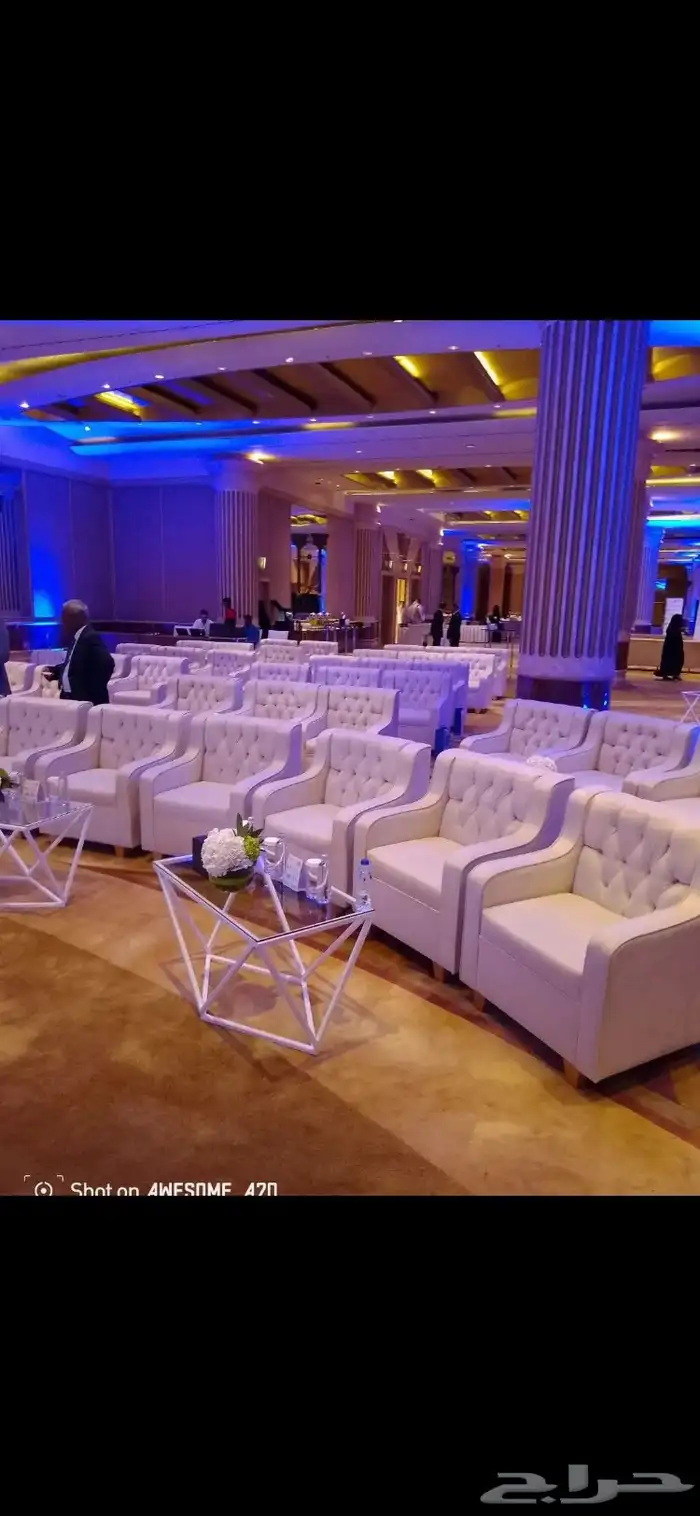 كنب للإيجار للحفلات والمناسبات 3