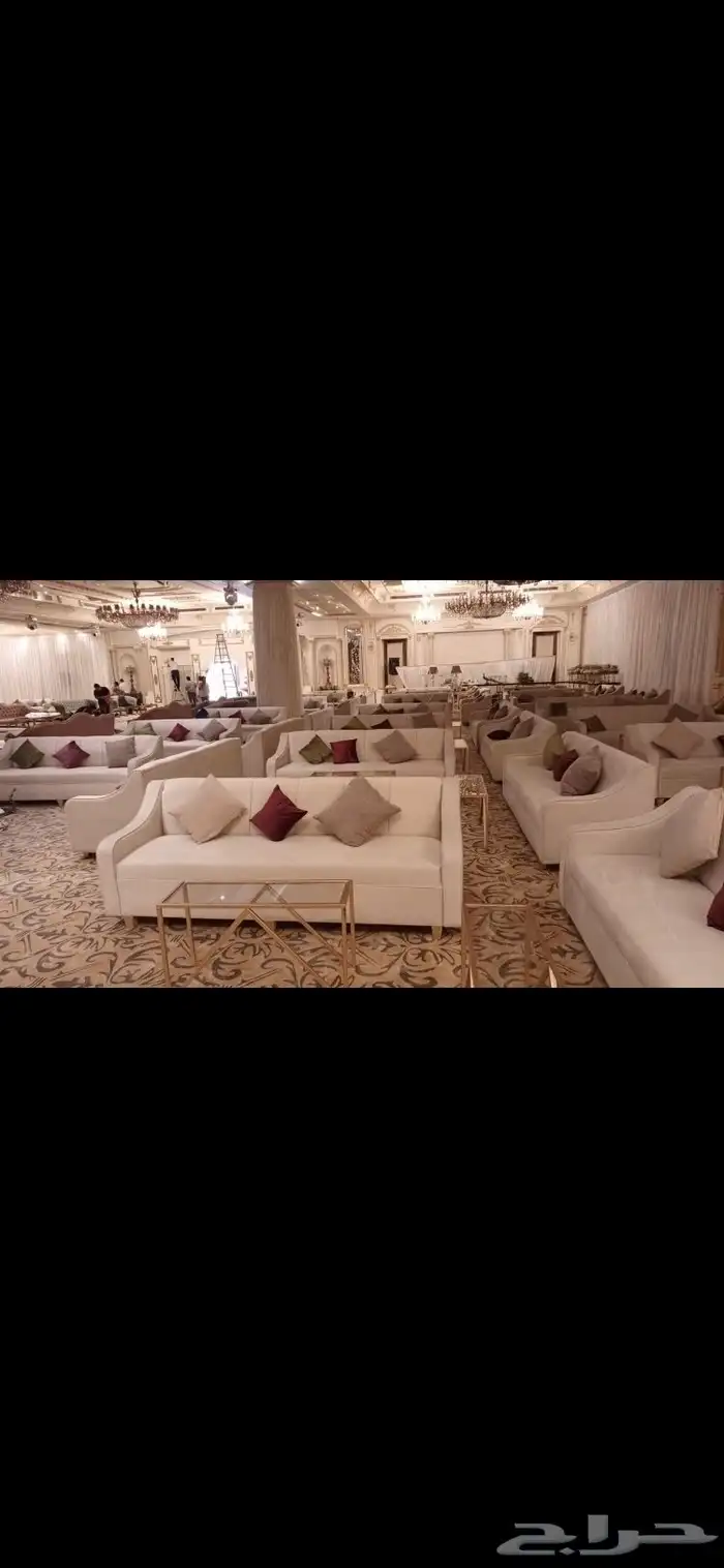 كنب للإيجار للحفلات والمناسبات 8