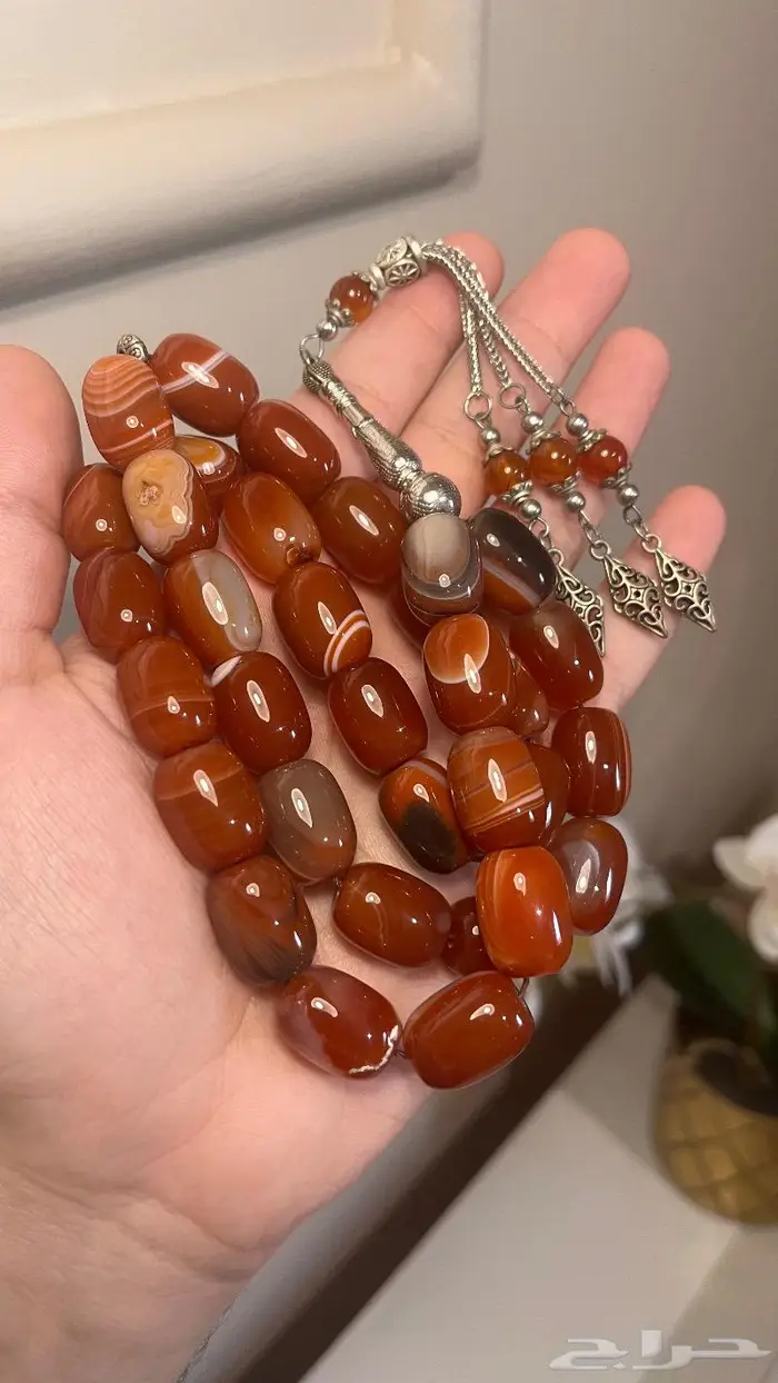 عقيق برازيلي طبيعي 5