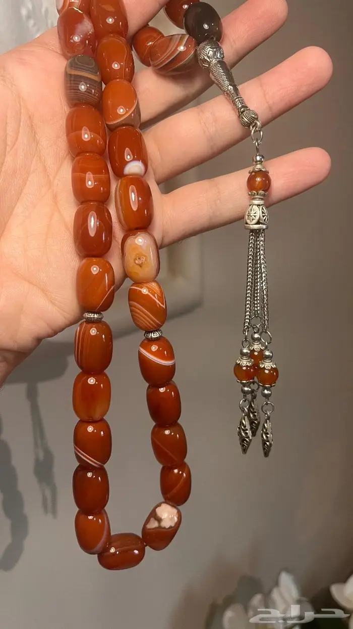 عقيق برازيلي طبيعي 1