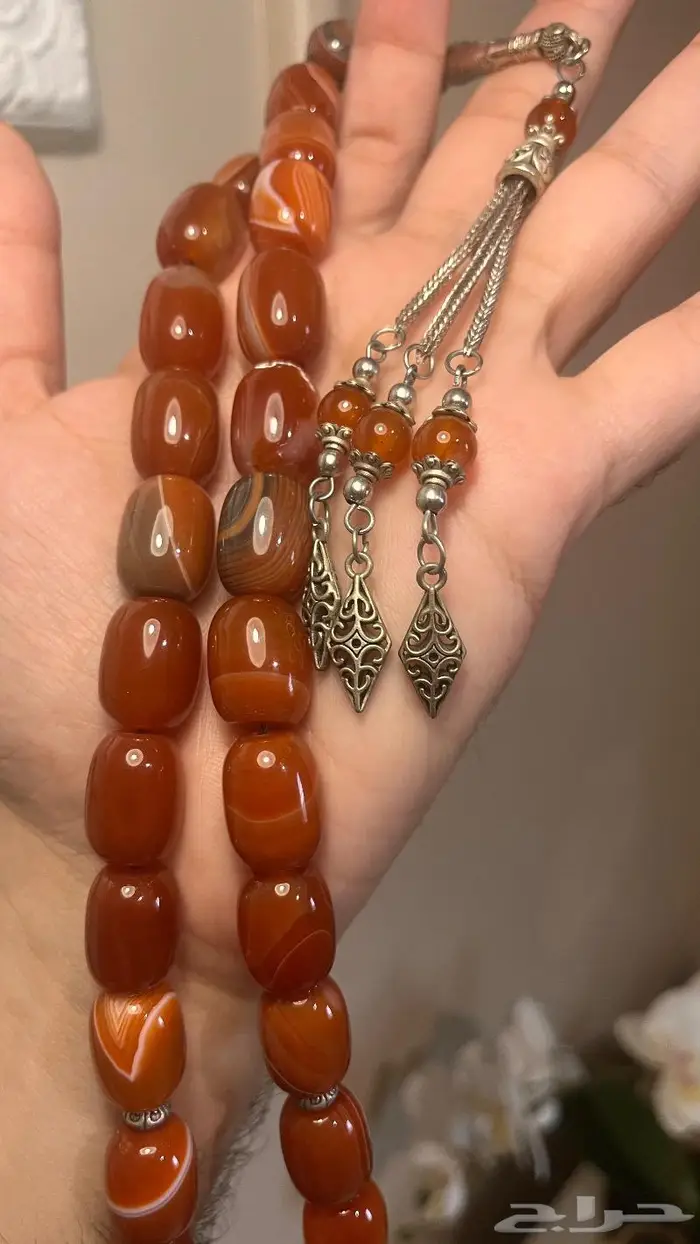 عقيق برازيلي طبيعي 6