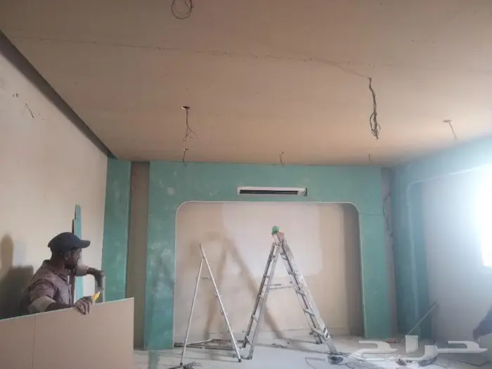 معلم جبسيم بود وديكورات وسيمنت بورد 39