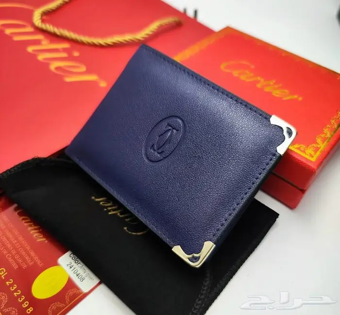 محفظة رجالي لويس كرتير قوتشي فراري محافظ كارتييه فيتون جوتشي 59