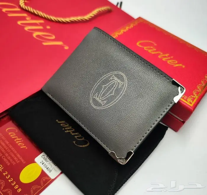 محفظة رجالي لويس كرتير قوتشي فراري محافظ كارتييه فيتون جوتشي 60