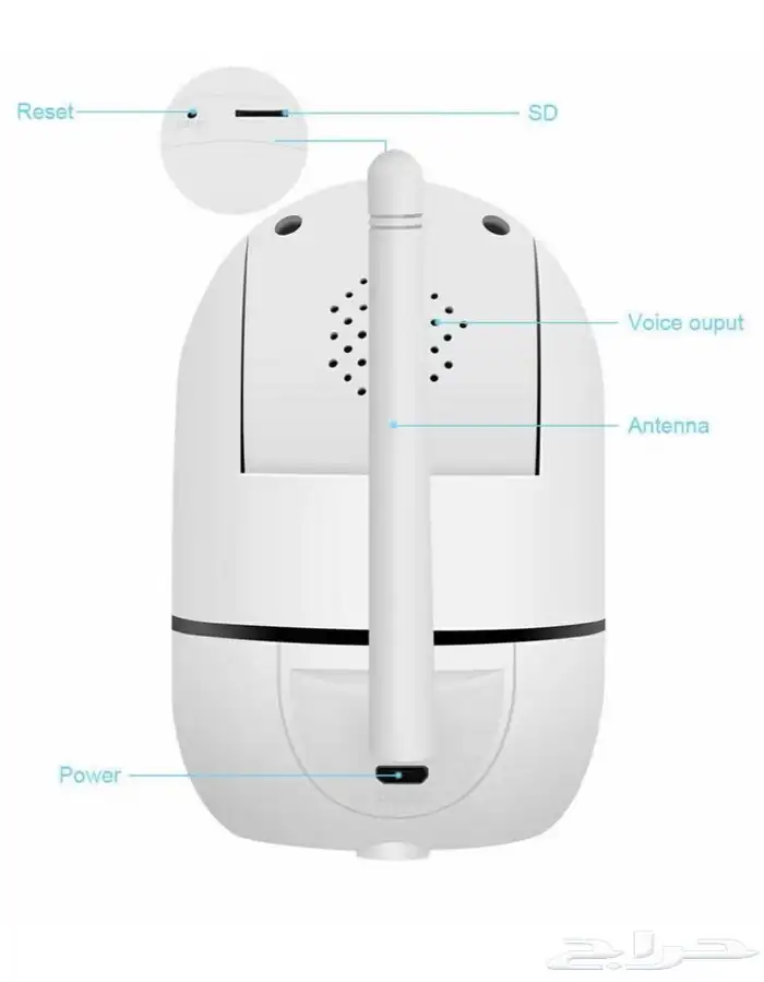 كميرا مراقبة واي فاي 360 درجة 1