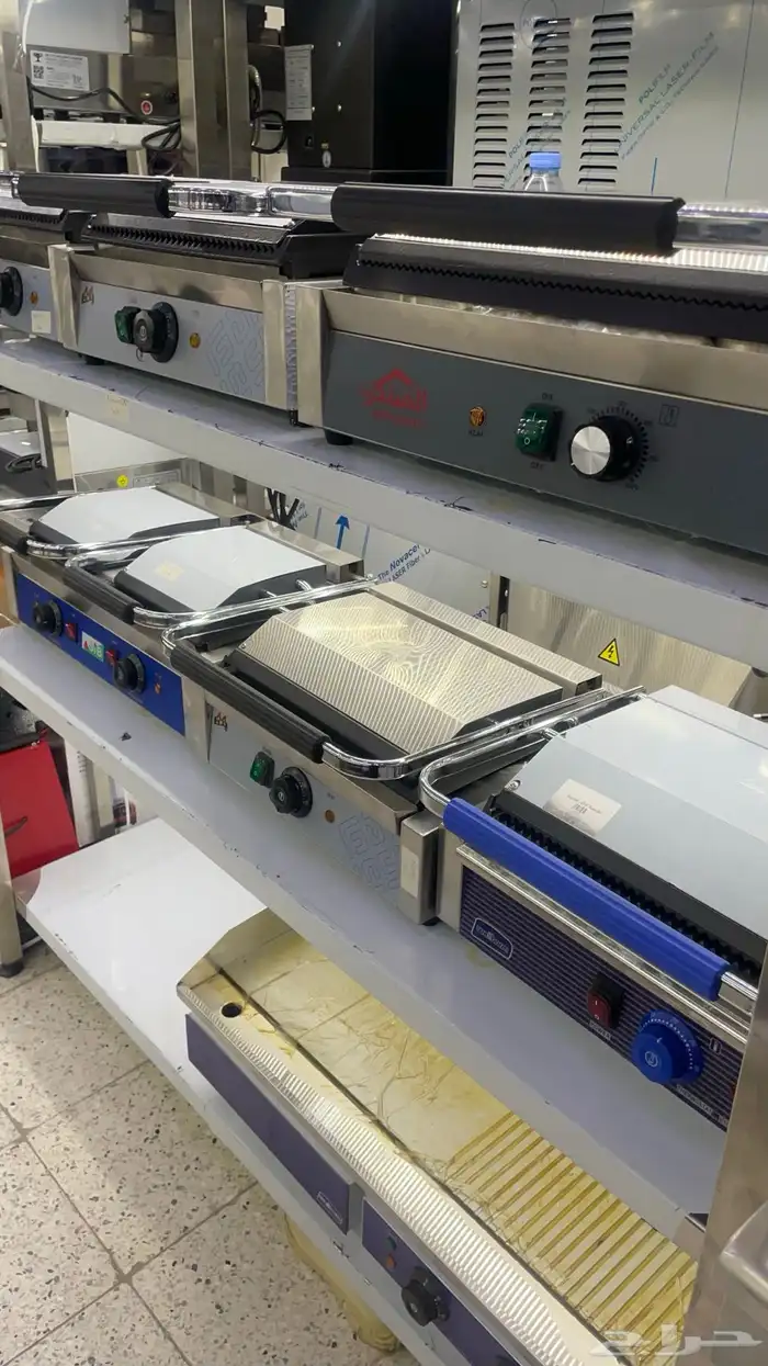 جريل برجر قلايات بطاطس قلاية بروست صاج استيل معدات مطاعم 1