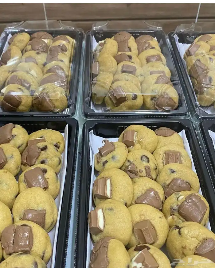 كوكيز كلاسيك وكوكيز حساوي محشي تمر 3