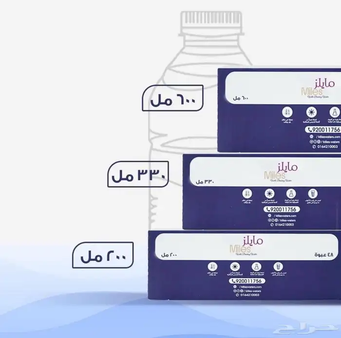 مويه صحيه للشرب 48 قاروره ب 11   توصيل مجاني 6