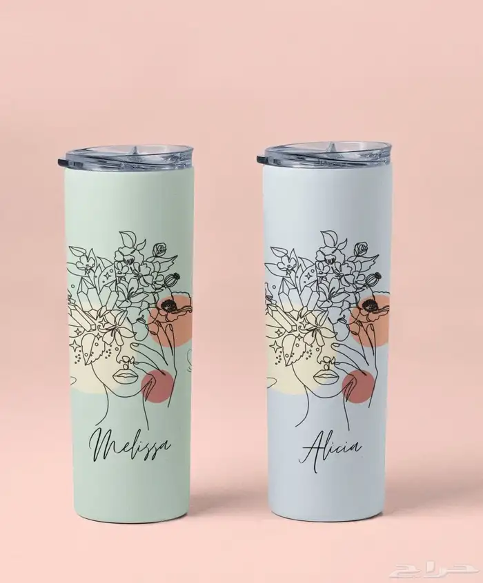 طباعة على الاكواب والمق الابيض 3