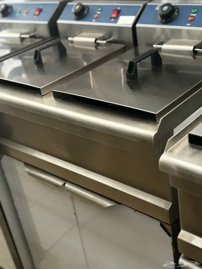 جريل برجر قلايات بطاطس قلاية بروست صاج استيل معدات مطاعم 8