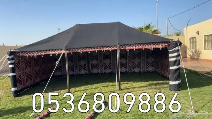 بيوت شعر - بيت شعر تركي اسود بجودة عالية - خيام شعر 21