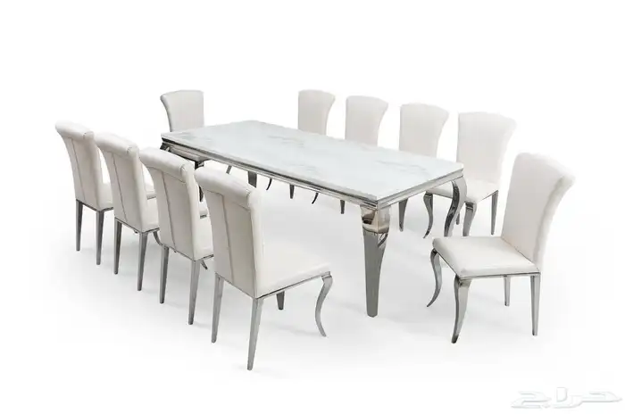 طاولة طعام ملكي جديد 6 8 10 5