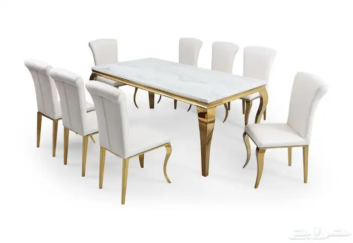 طاولة طعام ملكي جديد 6 8 10 2