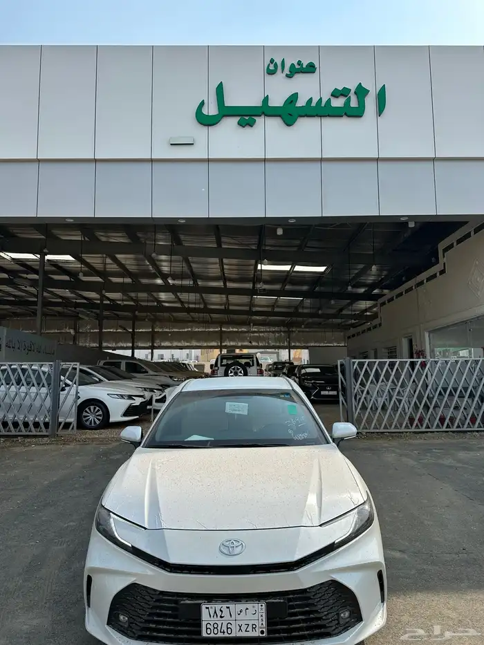 كامري 2025 E بنزين اصفار لوحه السعر 112 محايل 57
