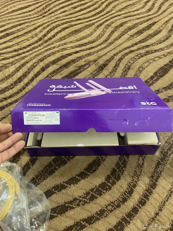 مودم ولاقط شبكه على الشرط على السوم 8