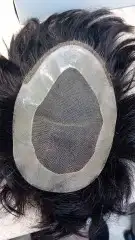 بروكة شعر طبيعي باروكة الشعر المستعار 4