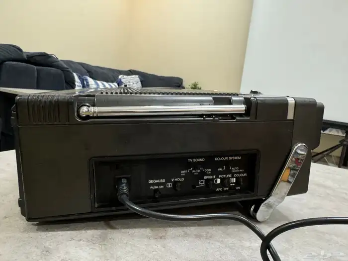 3 in 1 تلفزيون ملون ومسجل وراديو جي ي سي JVC (تم البيع) 8