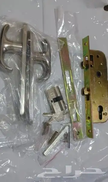 قفل باب سحب جلد 0