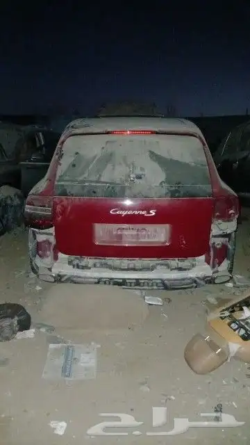 تشليح بورش كايين 2010. قطع غيار بوش كيان 5