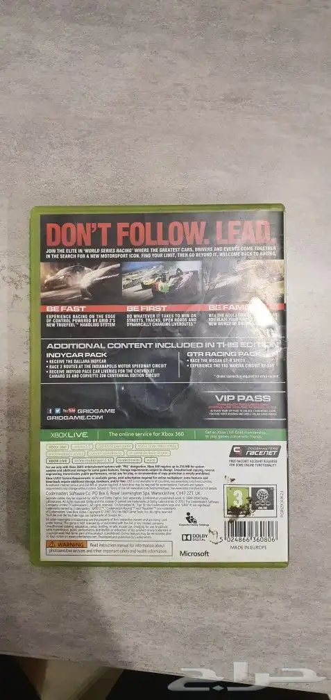 لعبة السيارات GRID 2 1