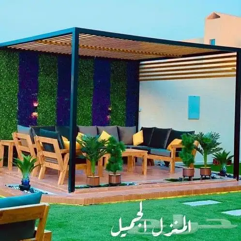 جلسات شتويه وتنسيق حدائق 2