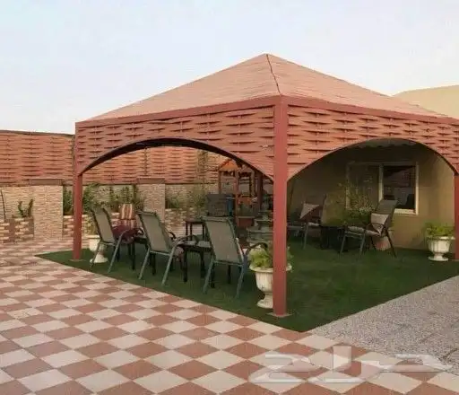 جلسات شتويه وتنسيق حدائق 7