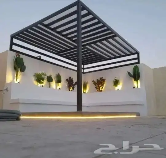 تركيب سندوتش بانل ومظلات وسواتر 5