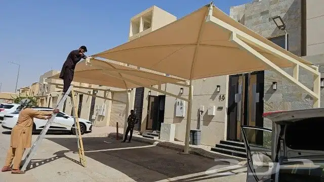 تركيب سندوتش بانل ومظلات وسواتر 0