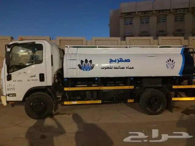 صهريج ماء غرب الرياض وجنوب الرياض وايت مياه 6طن 6