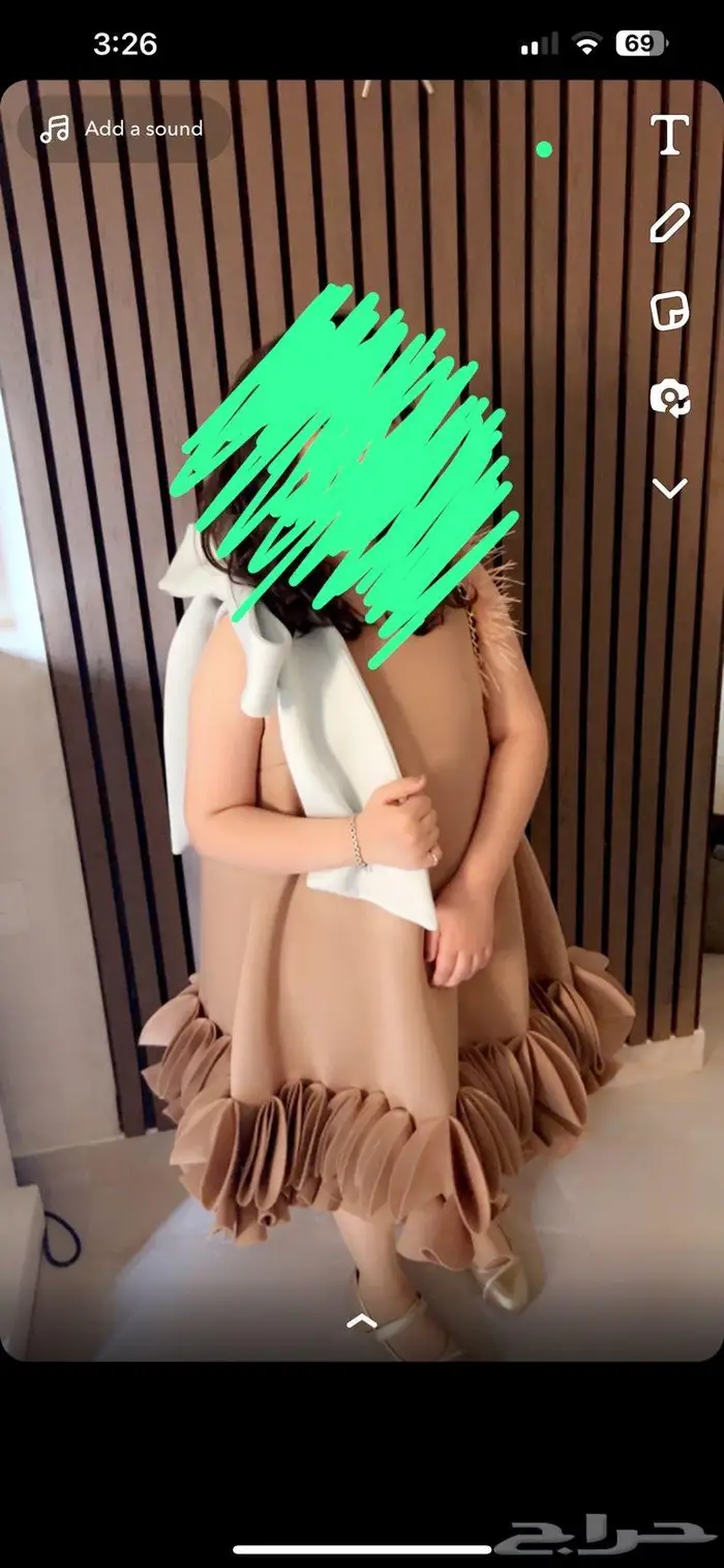 فستان بناتي فخم ماركة نيكولاي اصلي 2