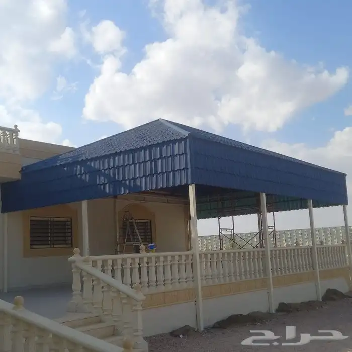 تلبيس قماش بيت شار مشب نار مظلات سواتر معلم الباكستاني 4