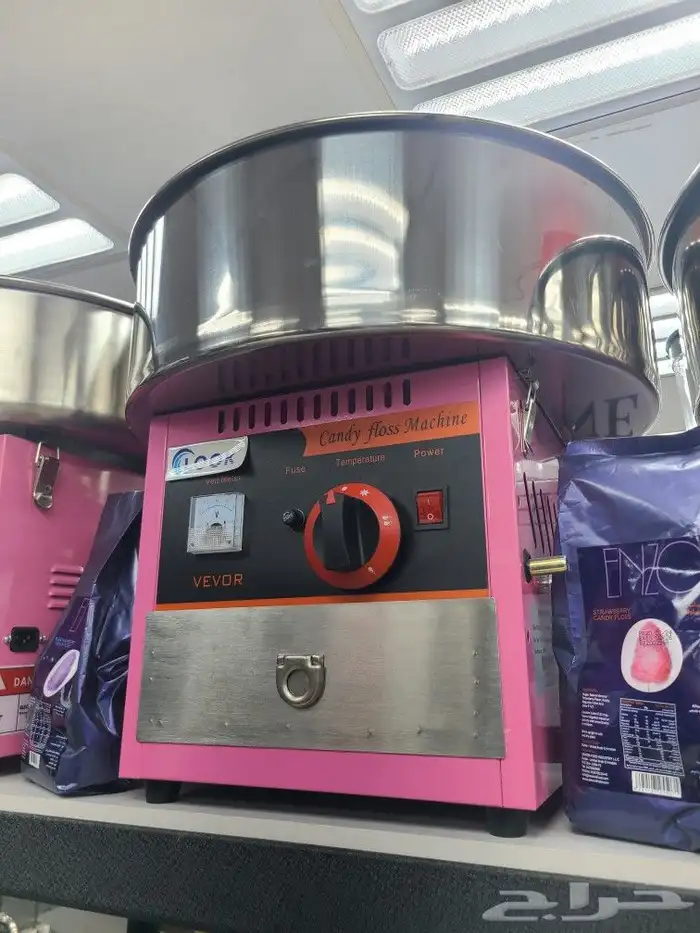 للبيع الة فشار والة غزل البنات وسلاقة ذرة 3