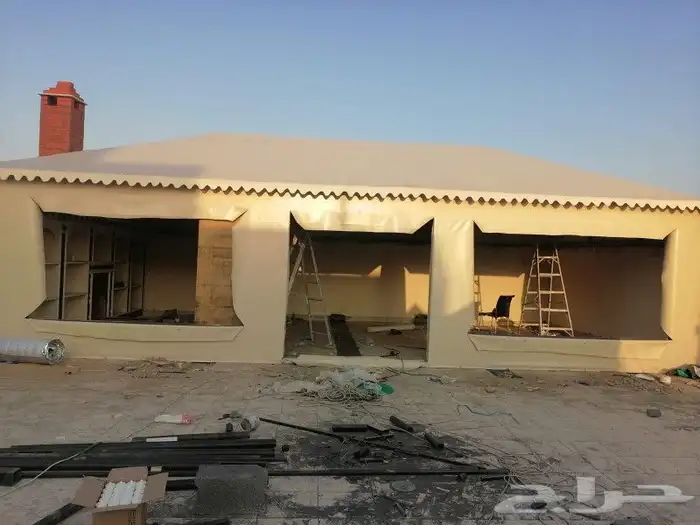 تركيب مظلات سيارات وسواتر وبيوت شعر ملكي 3